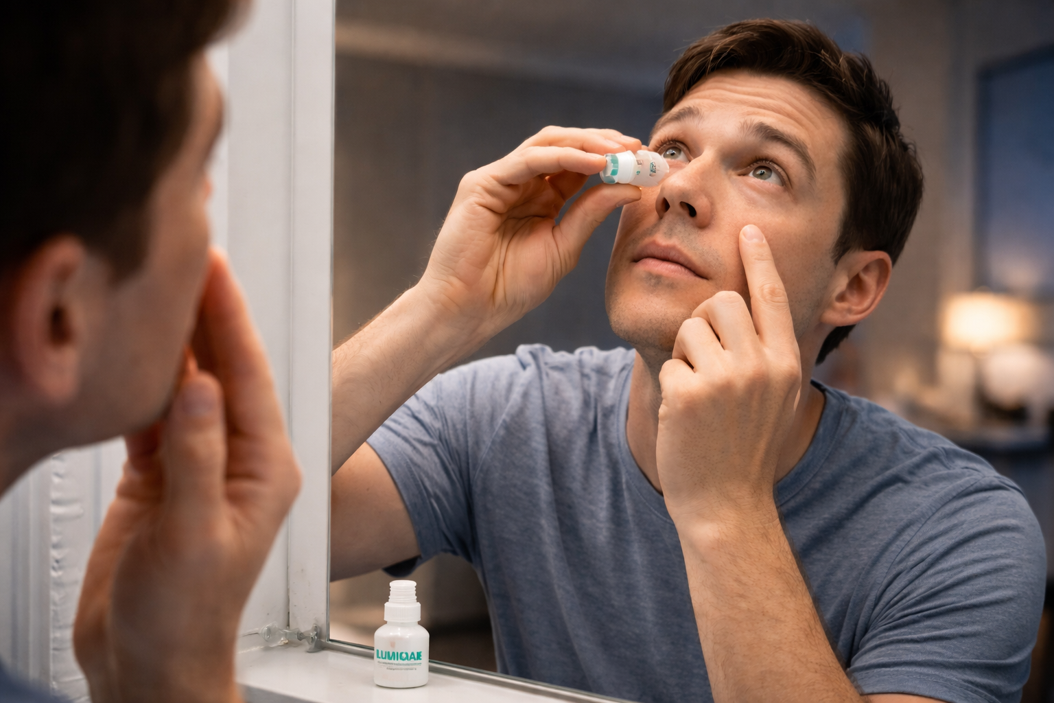 Why is Lumigan Taken at Night?