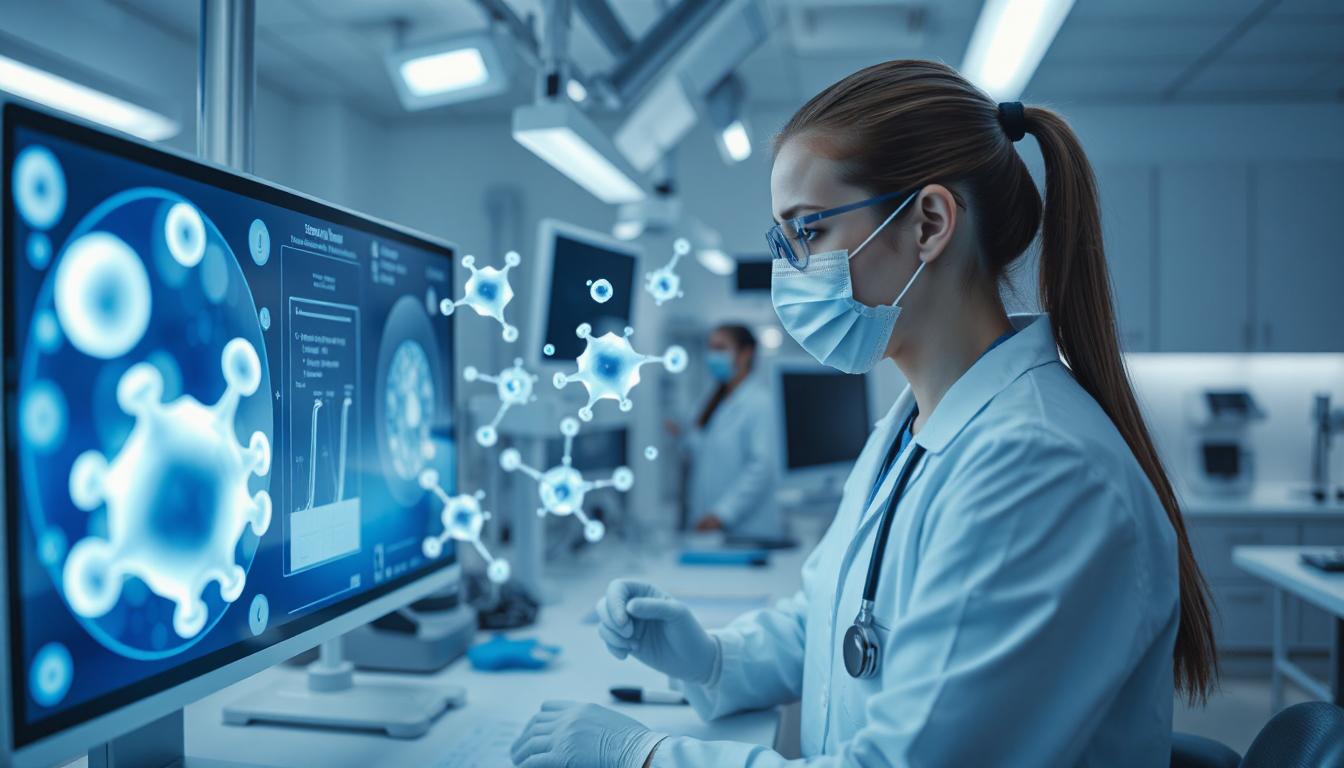 Illustration showing hair follicles and potential hair loss factors