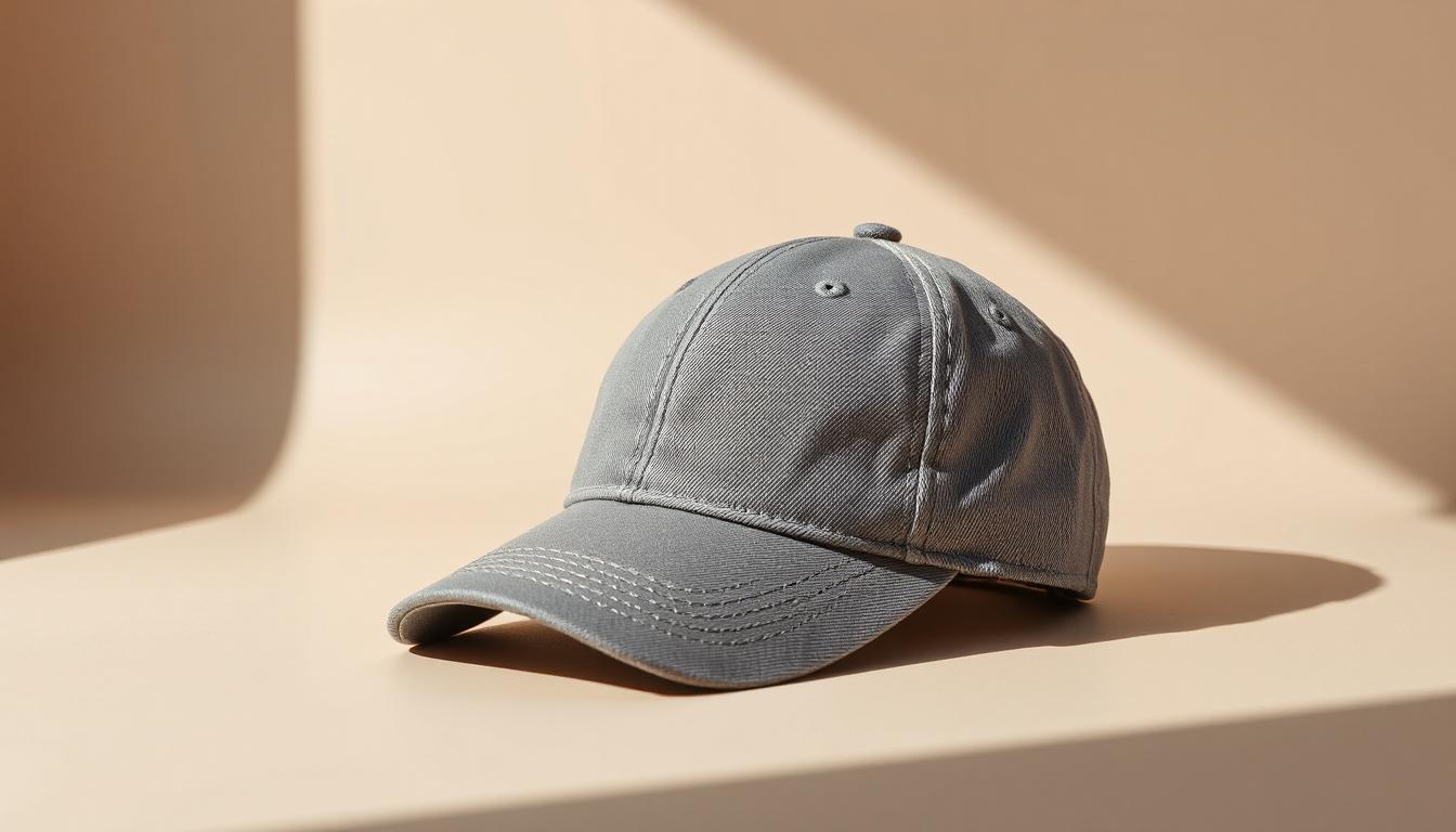 Person wearing a hat concerned about hair thinning